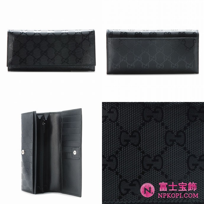 GUCCI/グッチ 2012年春夏新作IMPRIME2つ折り長財布 244995 FU49N 1000 